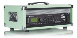 Gator Cases GR-RETRORACK-3SG Retro Rack Vintage Amp Vibe Rack Case 3U Seafoam Green