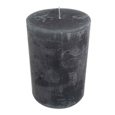 Grijze Stompkaars (20 x 10 cm)