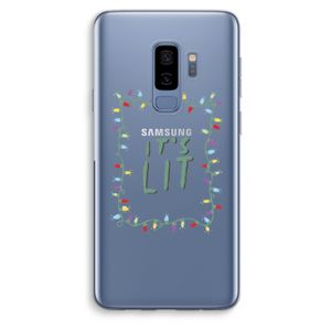 It's Lit: Samsung Galaxy S9 Plus Transparant Hoesje