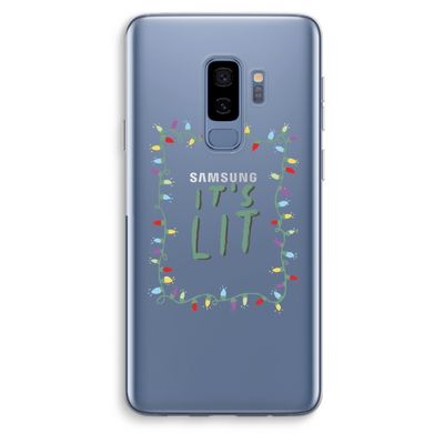 It's Lit: Samsung Galaxy S9 Plus Transparant Hoesje