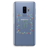It's Lit: Samsung Galaxy S9 Plus Transparant Hoesje