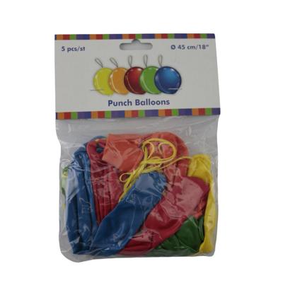 Boksballonnen Ø45cm pak a 5 stuks