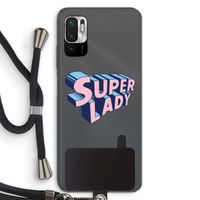 Superlady: Xiaomi Redmi Note 10 5G Transparant Hoesje met koord