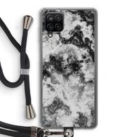 Onweer: Samsung Galaxy A12 Transparant Hoesje met koord
