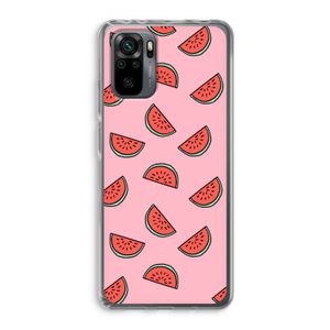 Watermeloen: Xiaomi Redmi Note 10 Pro Transparant Hoesje