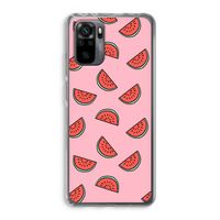 Watermeloen: Xiaomi Redmi Note 10 Pro Transparant Hoesje