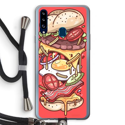 Diet Coke Please: Samsung Galaxy A20s Transparant Hoesje met koord
