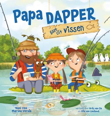 Papa Dapper gaat uit vissen (Hardback)