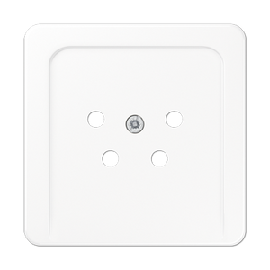 Jung CD500 centraalplaat voor PTT telefoondoos wit