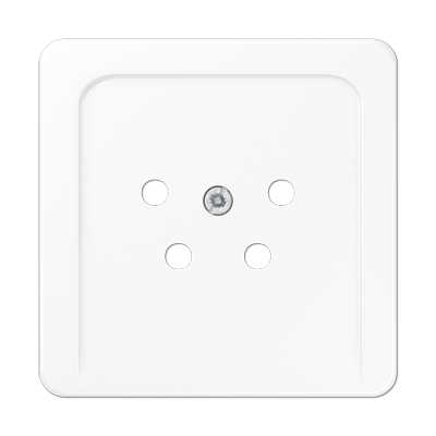 Jung CD500 centraalplaat voor PTT telefoondoos wit