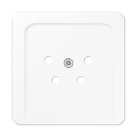 Jung CD500 centraalplaat voor PTT telefoondoos wit