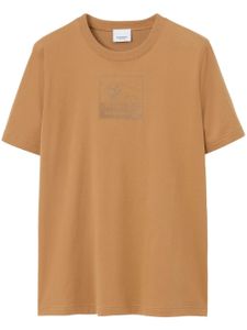 Burberry t-shirt à imprimé Equestrian Knight - Marron