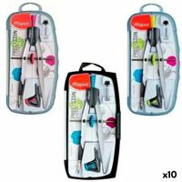 Kompas Maped 3 Onderdelen (10 Stuks)