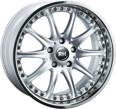 RH ALURAD RAK PHÖNIX Zilver met RVS rand RH ALURAD RAK PHÖNIX Zilver met RVS rand