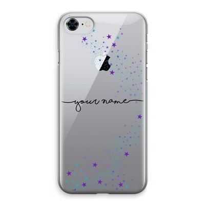 Sterren: iPhone 8 Transparant Hoesje