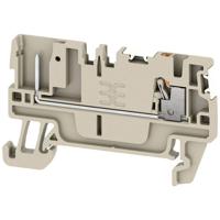 Weidmüller 2675680000 Doorgangsserieklem Push-In-klem, Steekaansluiting Donkerbeige 50 stuk(s)