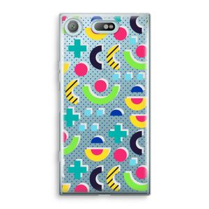 8-bit N°1: Sony Xperia XZ1 Compact Transparant Hoesje