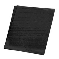 Hobby papier zwart A4 50 stuks - Hobbypapier - thumbnail