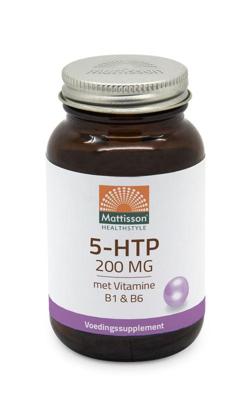 Mattisson 5-HTP 200mg Vitamine B1 & B6 Mattisson 5-HTP 200mg Vitamine B1 & B6