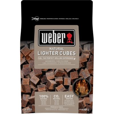 Weber Natural Lighter cubes aanmaakblokjes