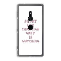 Christian Grey: Sony Xperia XZ2 Transparant Hoesje