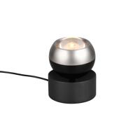 LED Tafellamp - Trio Select Orbit - 1 Lichtpunt van 5 Watt - Touchdimmer - Aanpasbare Lichtkleur - Geheugenfunctie - IP20 - Mat Nikkel - Metaal