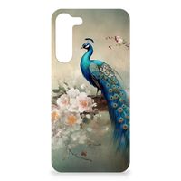 Case Anti-shock voor Samsung Galaxy S23 Plus Vintage Pauwen - thumbnail