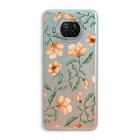 Peachy flowers: Xiaomi Mi 10T Lite 5G Transparant Hoesje