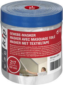 kip masker met textieltape 217 blauw 1100mm x 20m