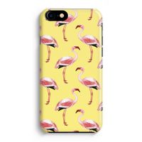 Flamingo's geel: Volledig Geprint iPhone 7 Plus Hoesje