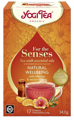 Yogi Tea Natural Welbeing Mandarijn & Hibiscus