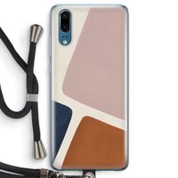 Geo #2: Huawei P20 Transparant Hoesje met koord