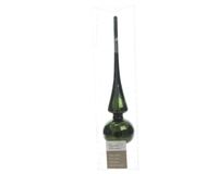 Piek glas glans diameter 6x26cm dennen groen - Ksd