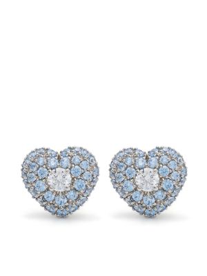 Swarovski puces d'oreilles Idyllia - Bleu