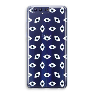 Eyes pattern: Honor 9 Transparant Hoesje