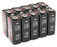 Ansmann 10x Industriële batterij | 9V E | 6LR61 alkaline - 1505-0001 - 1505-0001