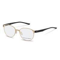 Unisex Brillenframe Porsche P8345-C-5018 Gouden Ø 50 mm - thumbnail