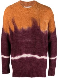 MARANT pull à motif tie-dye - Orange