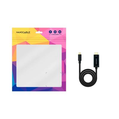 Kabel USB-C naar HDMI NANOCABLE 10.15.5102 1,8 m Zwart
