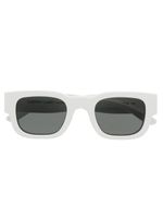 Thierry Lasry lunettes de soleil Foxxxy à monture carrée - Blanc