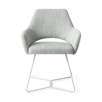 Jesper Home Yanai eetkamerstoel Soft Sage beehive white