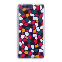 Colored Giraffe: Honor 9 Transparant Hoesje