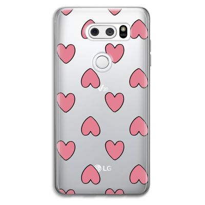Ondersteboven verliefd: LG V30 Transparant Hoesje