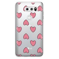 Ondersteboven verliefd: LG V30 Transparant Hoesje