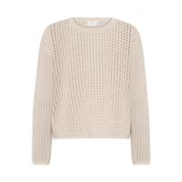 Kaffe - Beige | Dames | Trui | Beige | XL | regular | Kamst mode