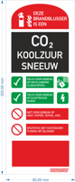 gebruiksaanwijzing CO2- Koolzuursneeuwblusser (zelfklevend) - gebruiksaanwijzing CO2- Koolzuursneeuwblusser (zelfklevend) -