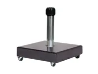 Platinum | Parasolvoet Rome Graniet met Wielen | 60 kg