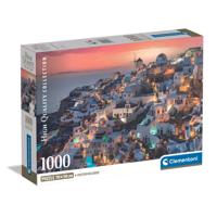 Clementoni puzzel schaduwen van Santorini - 1000 stukjes
