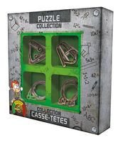 Eureka Metalen Breinpuzzels Junior, 4st. - thumbnail