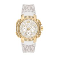Horlogeband Michael Kors MK7221 Rubber Wit 16mm
